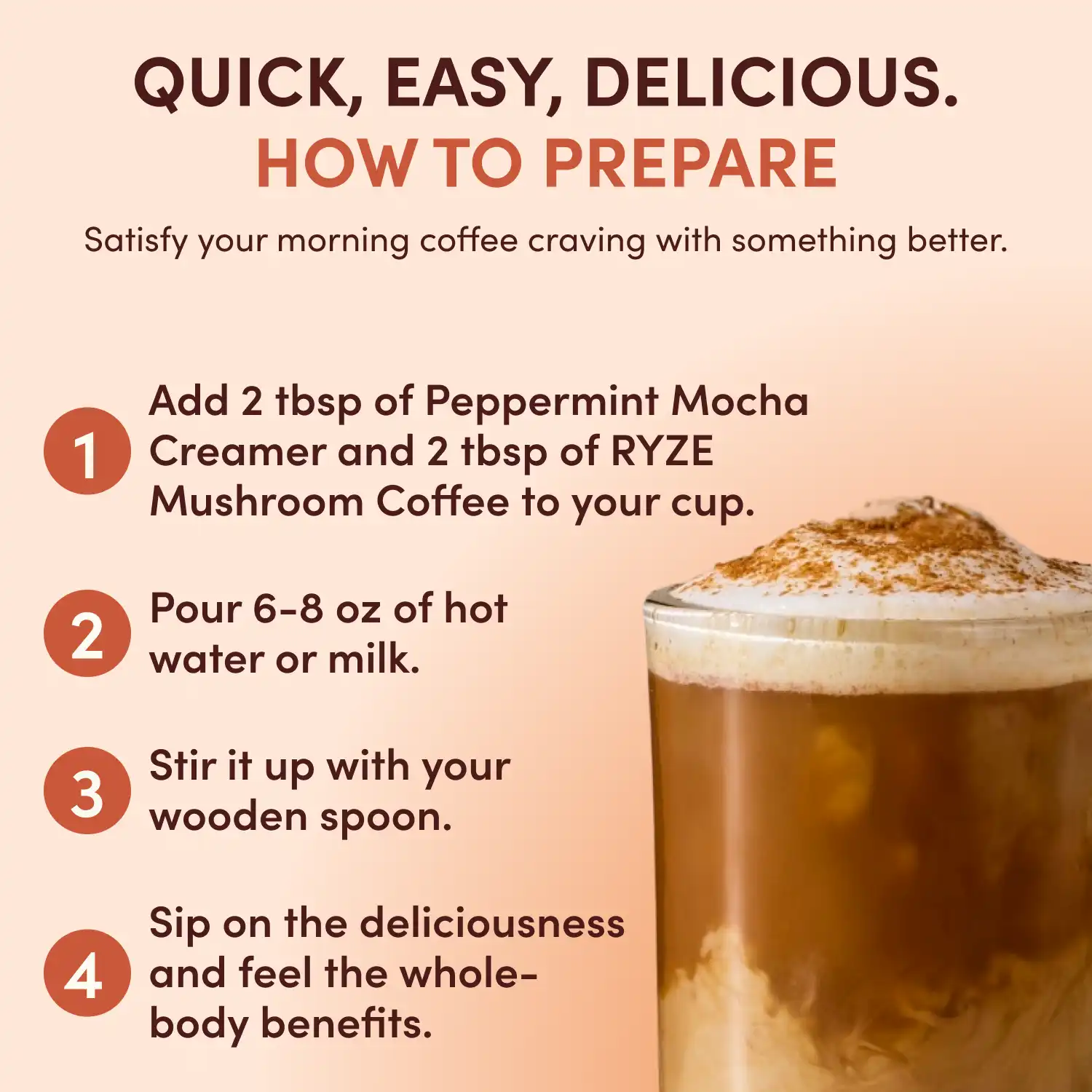 Peppermint Mocha Creamer (28 Servings)