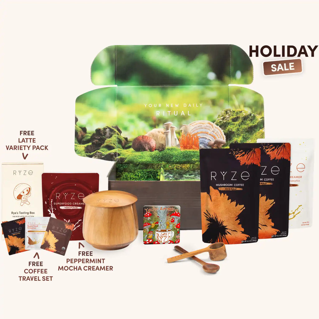 Mushroom Coffee Ritual Set