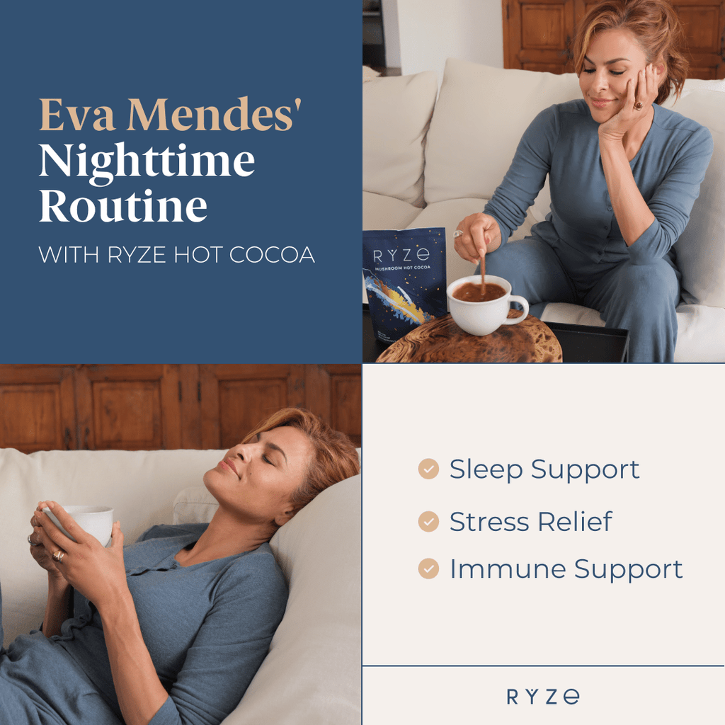 RYZE Hot Cocoa - with 6 Sleep Superfoods to Help Fall Asleep and Stay Asleep